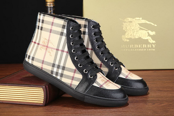 Burberry High-Top Fashion Men Shoes--006